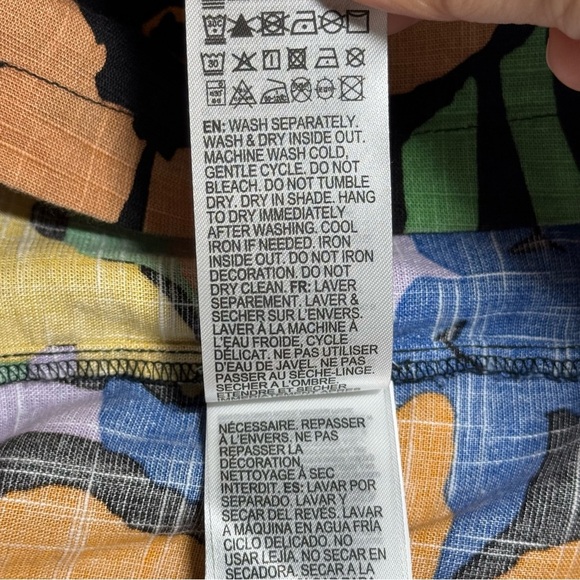 🌻 Roxy Waiting Line Floral Printed Tiered MIDI Dress size Medium Sundress - Picture 10 of 12